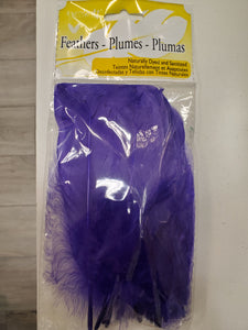 GOOSE FEATHER PURPLE