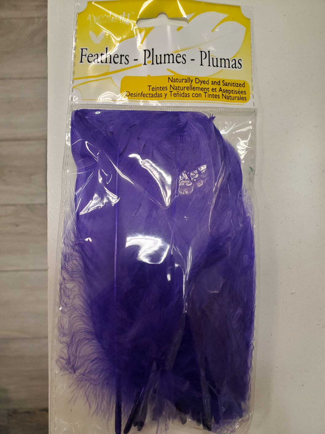 GOOSE FEATHER PURPLE