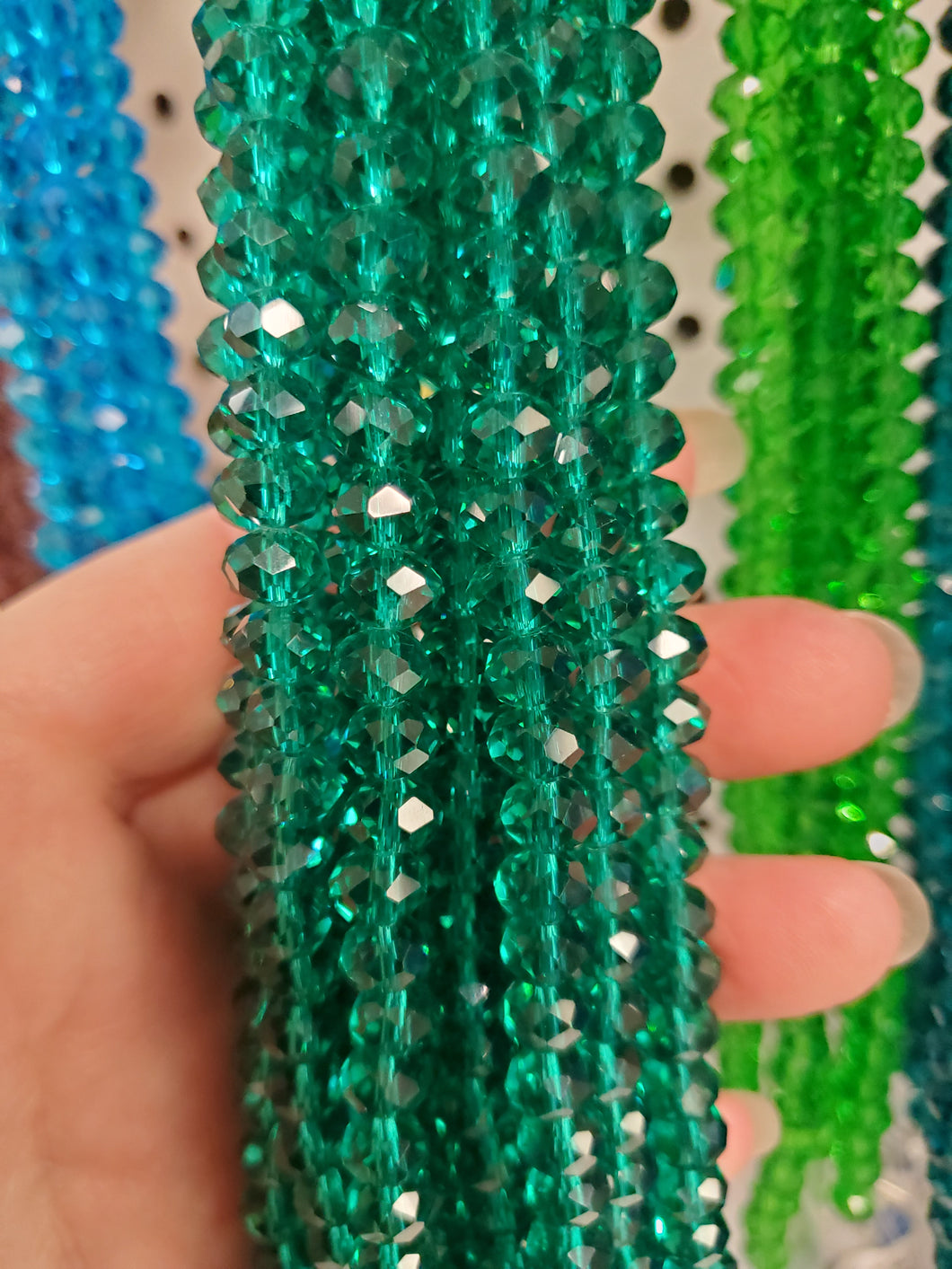 GLASS RONDELLE