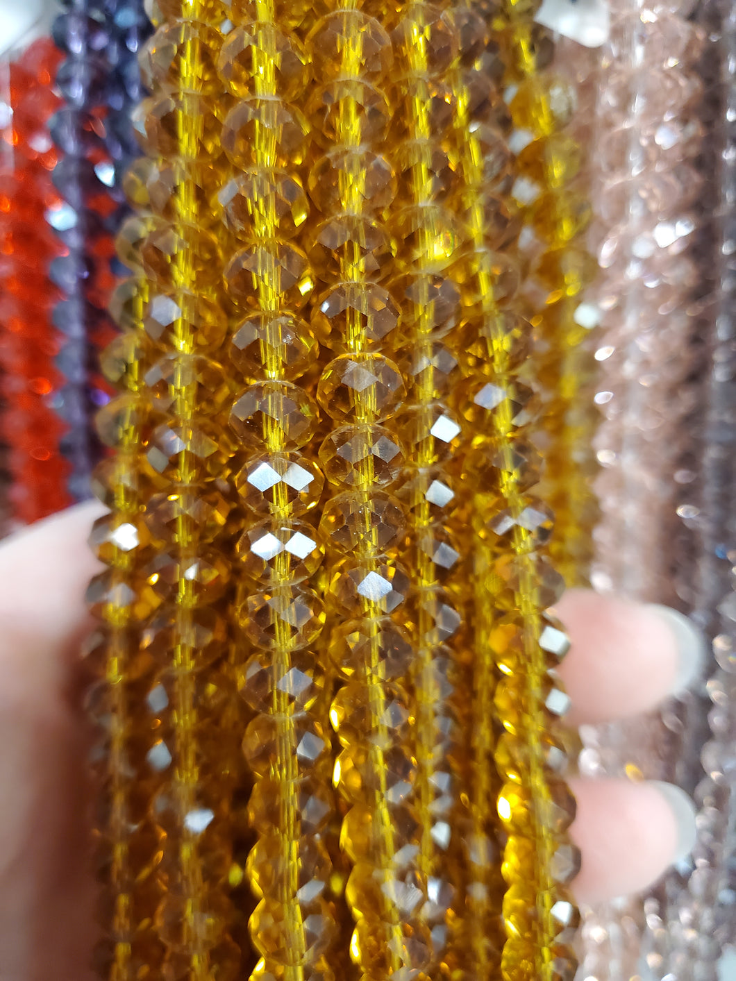 GLASS RONDELLE