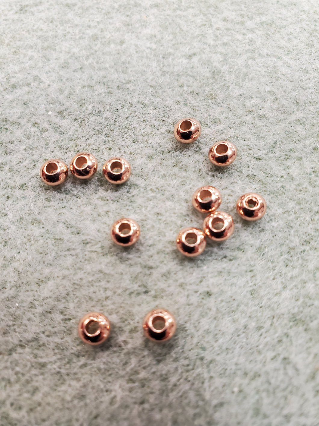 BRASS FLAT ROUND