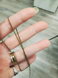 BRASS TWISTED CURB CHAIN