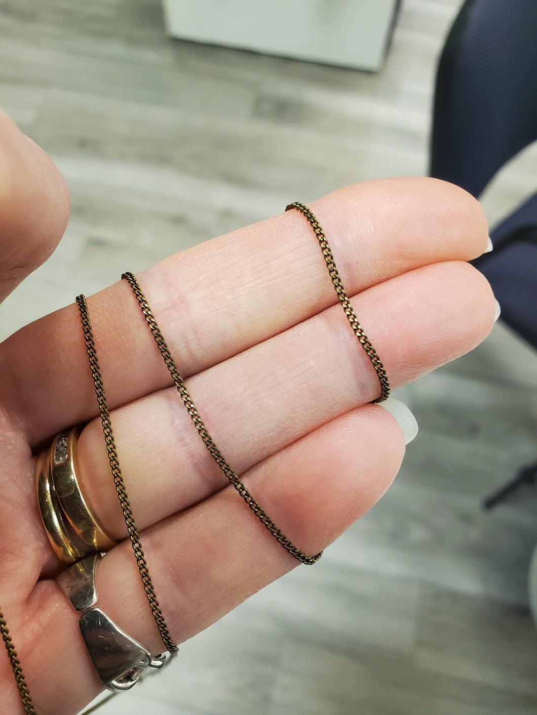 BRASS TWISTED CURB CHAIN