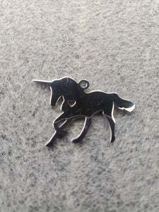 201 STAINLESS UNICORN CHARM