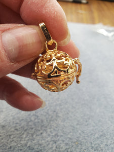 304 STAINLESS CAGE PENDANT