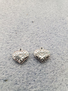 304 STAINLESS HEART CHARM