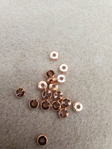 BRASS FLAT ROUND 6X2MM