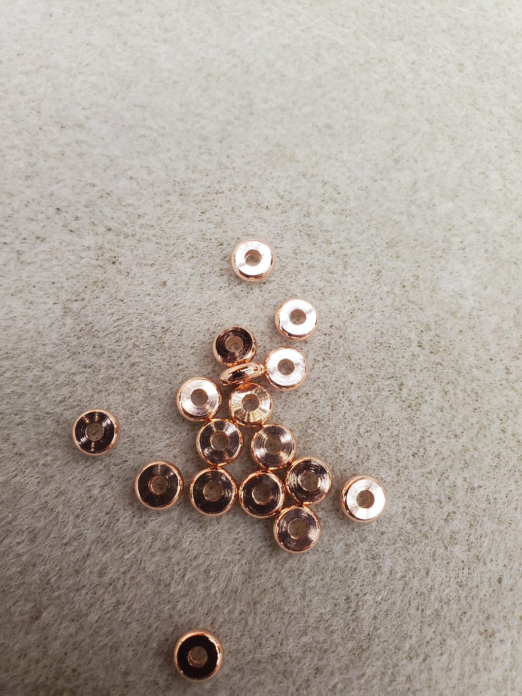 BRASS FLAT ROUND 6X2MM
