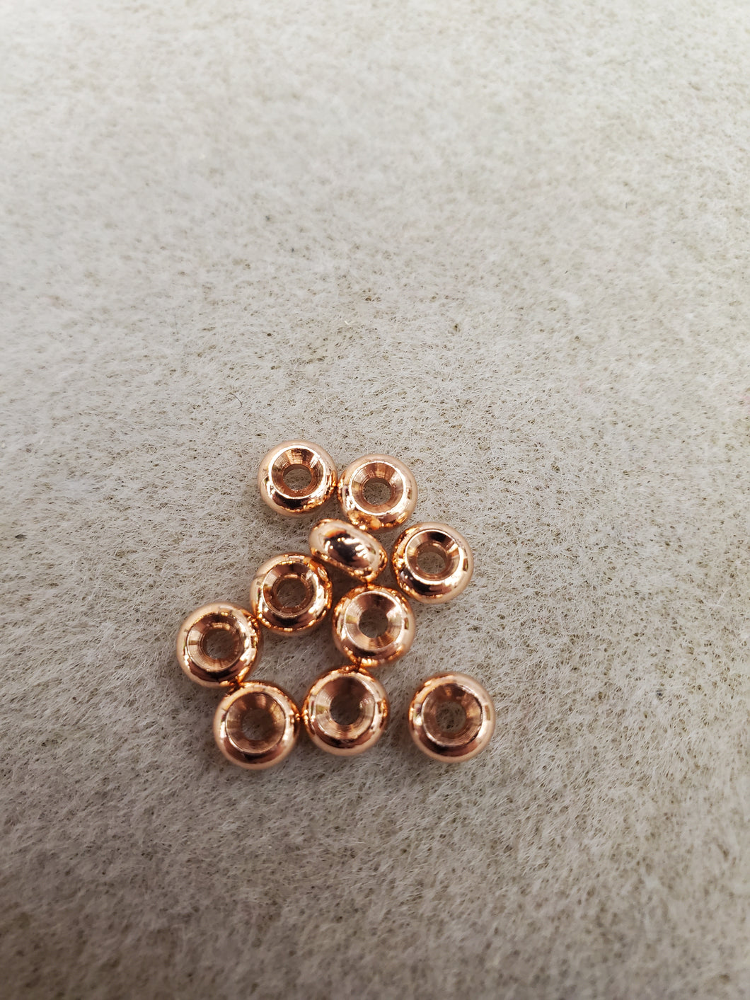 BRASS FLAT ROUND 6X3MM