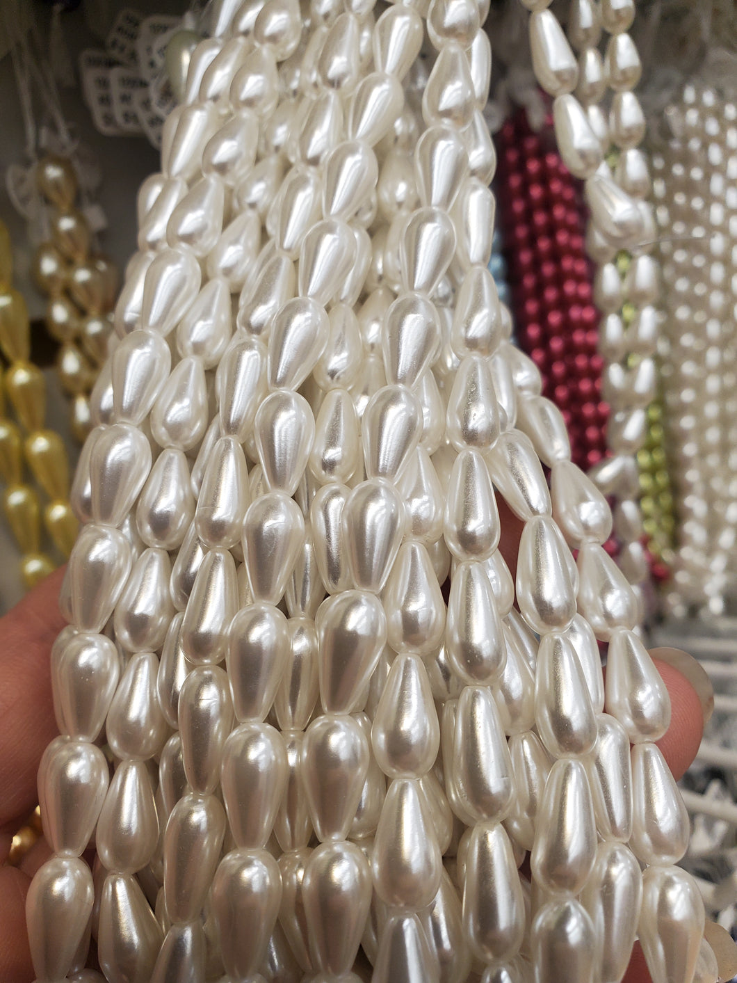 ACRYLIC DROP 12X7MM