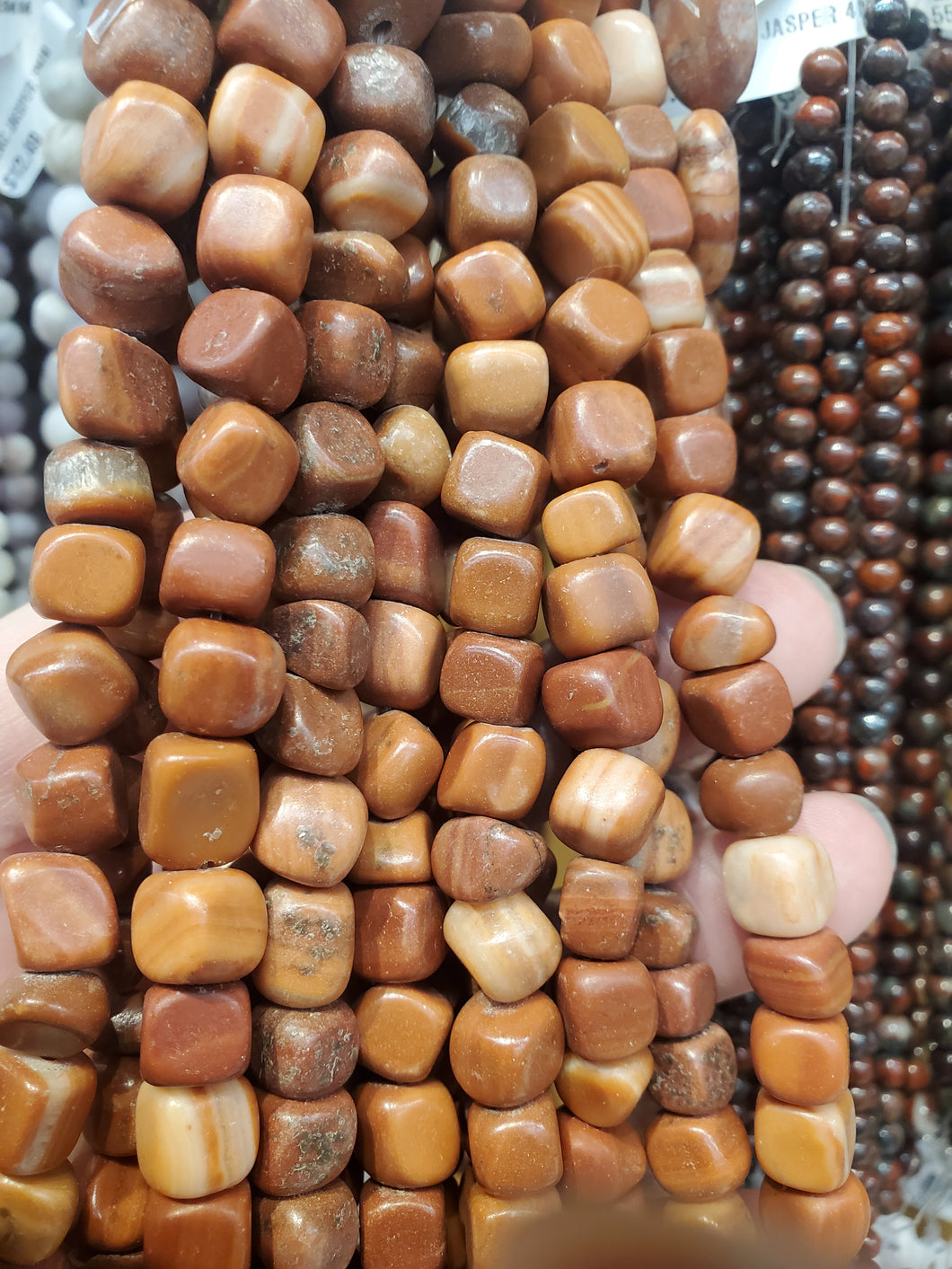 BANDED JASPER NUGGETS