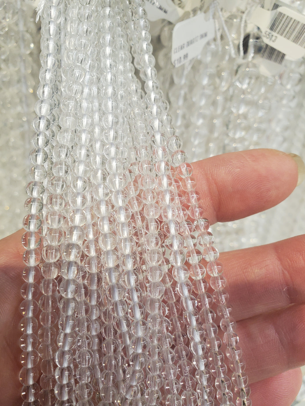 CLEAR QUARTZ 4MM