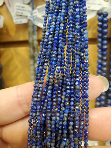 LAPIS LAZULI 3MM FACETED