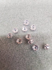 BRASS CRYSTAL RONDELLE AAA 6X3MM