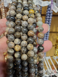 BLACK SUNSTONE 8MM