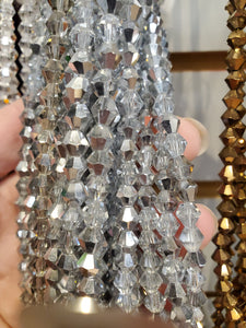 CRYSTAL FACETED BICONE 6MM
