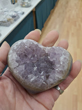 Load image into Gallery viewer, AMETHYST CLUSTER HEART

