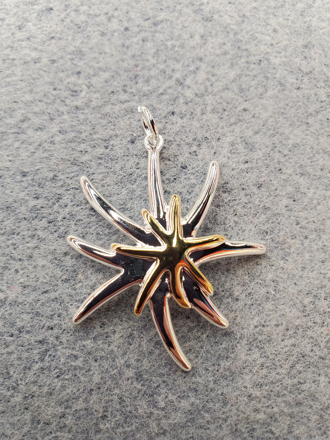 BRASS STARFISH PENDANT