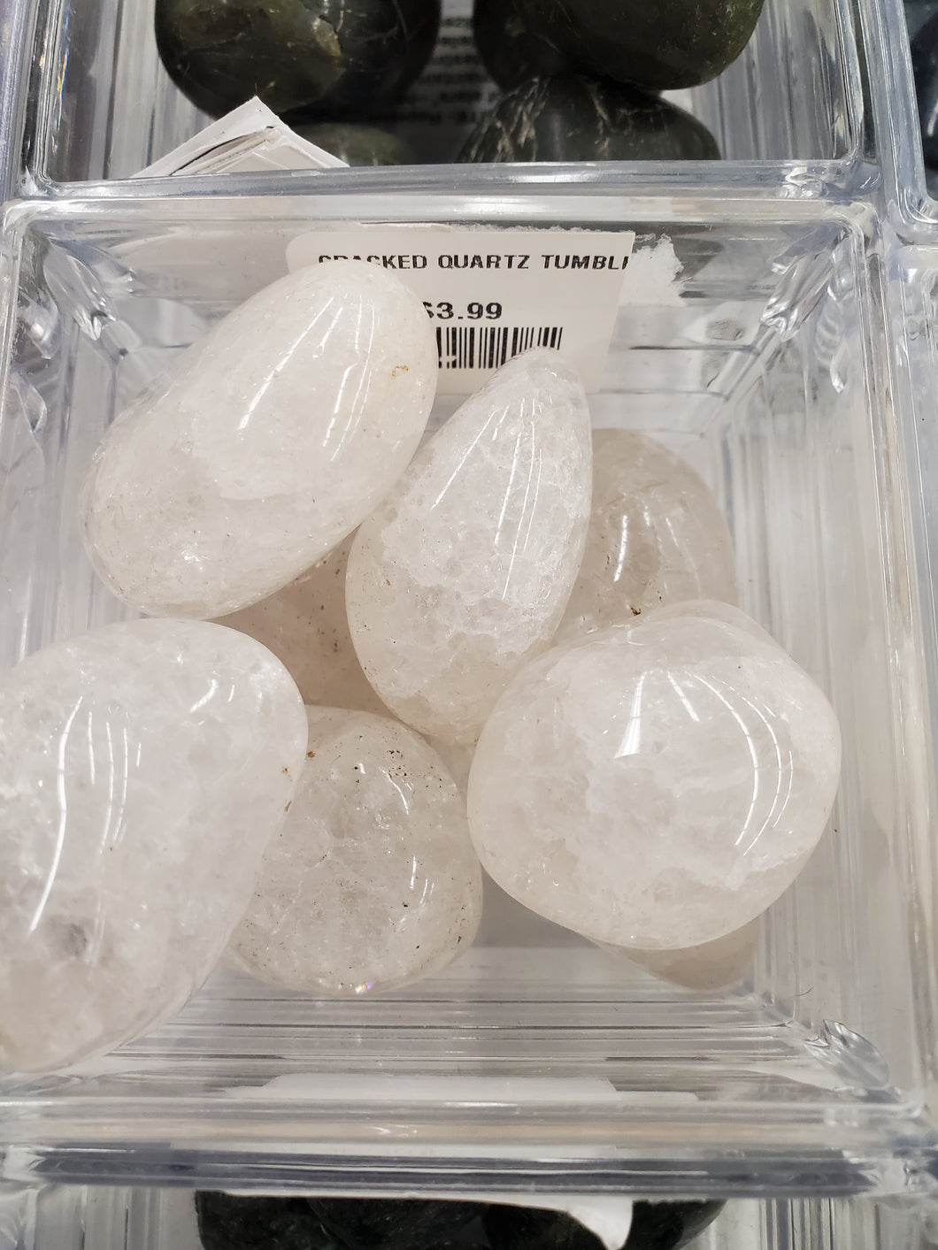 CRACKED QUARTZ TUMBLED