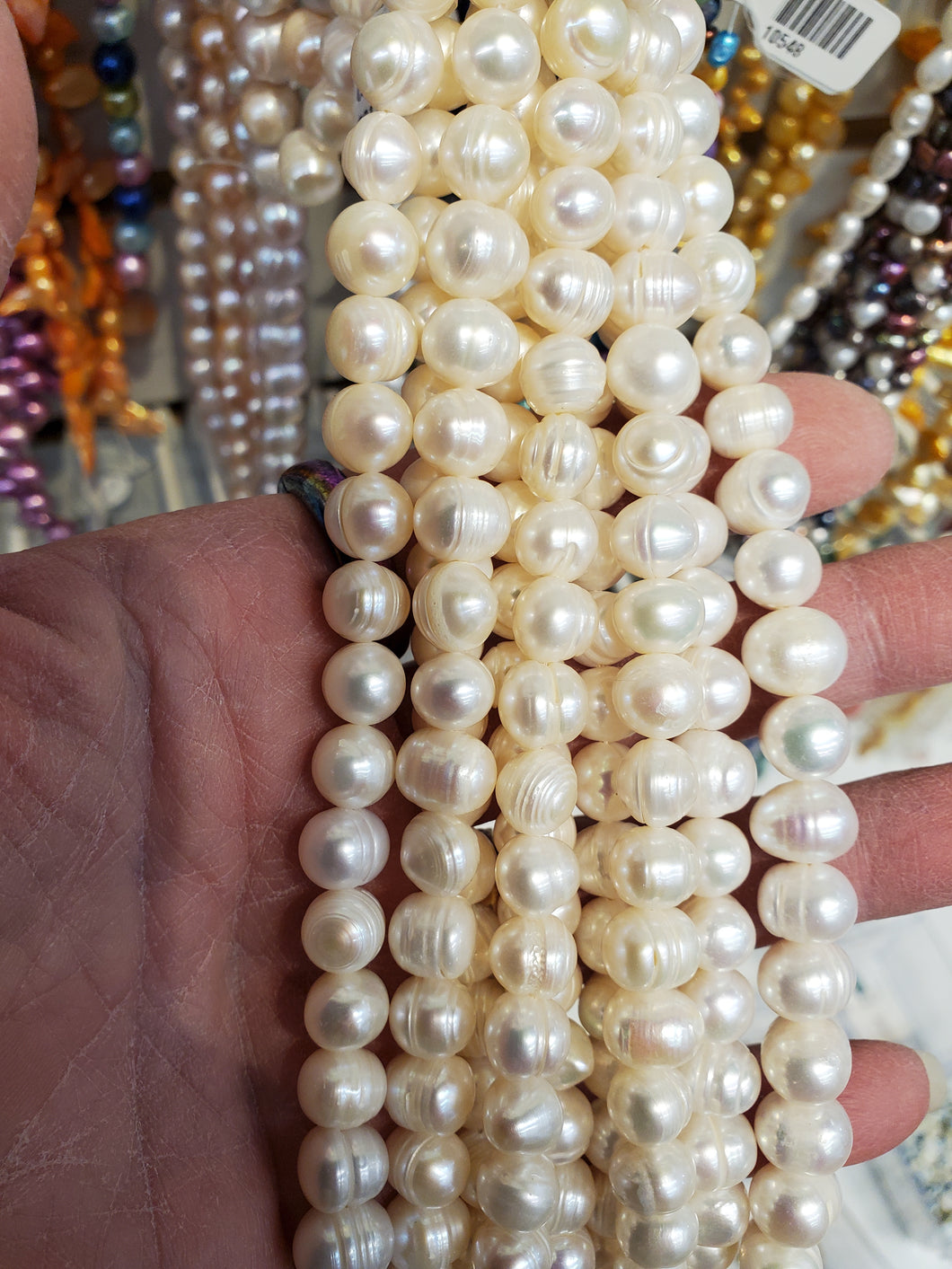 CULTURED FRESHWATER PEARL 9-10MM