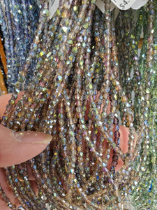 ELECTROPLATED FACETED GLASS 3MM