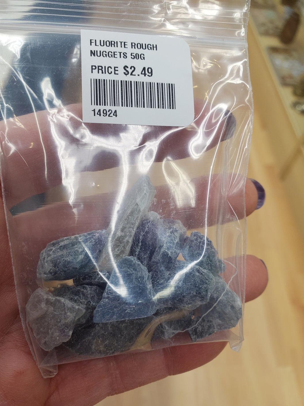 FLUORITE ROUGH NUGGETS