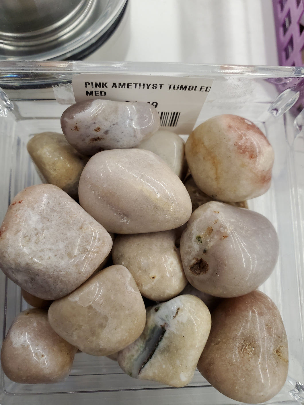 PINK AMETHYST TUMBLED