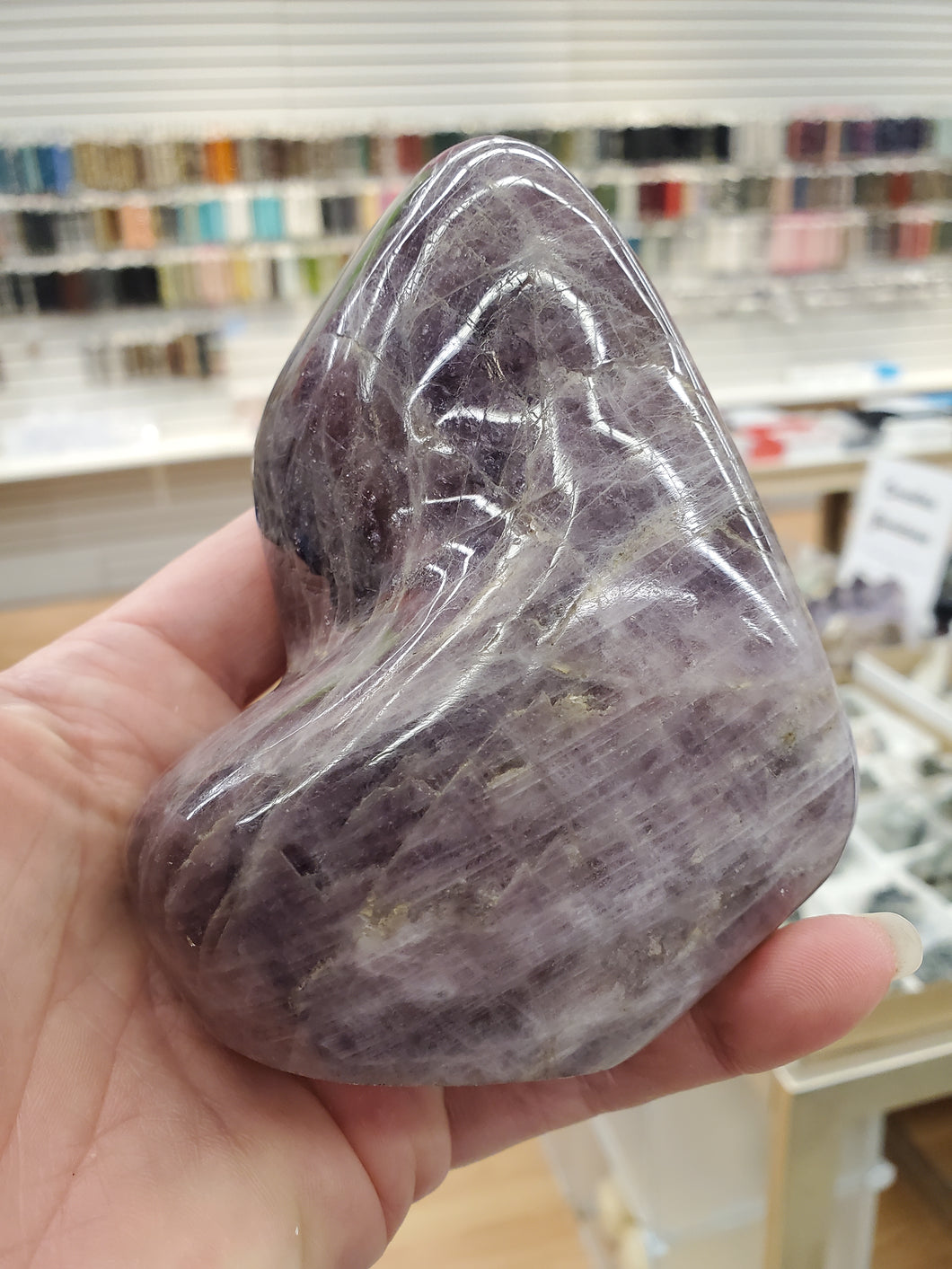 ANHYDRITE/ANGELITE PURPLE