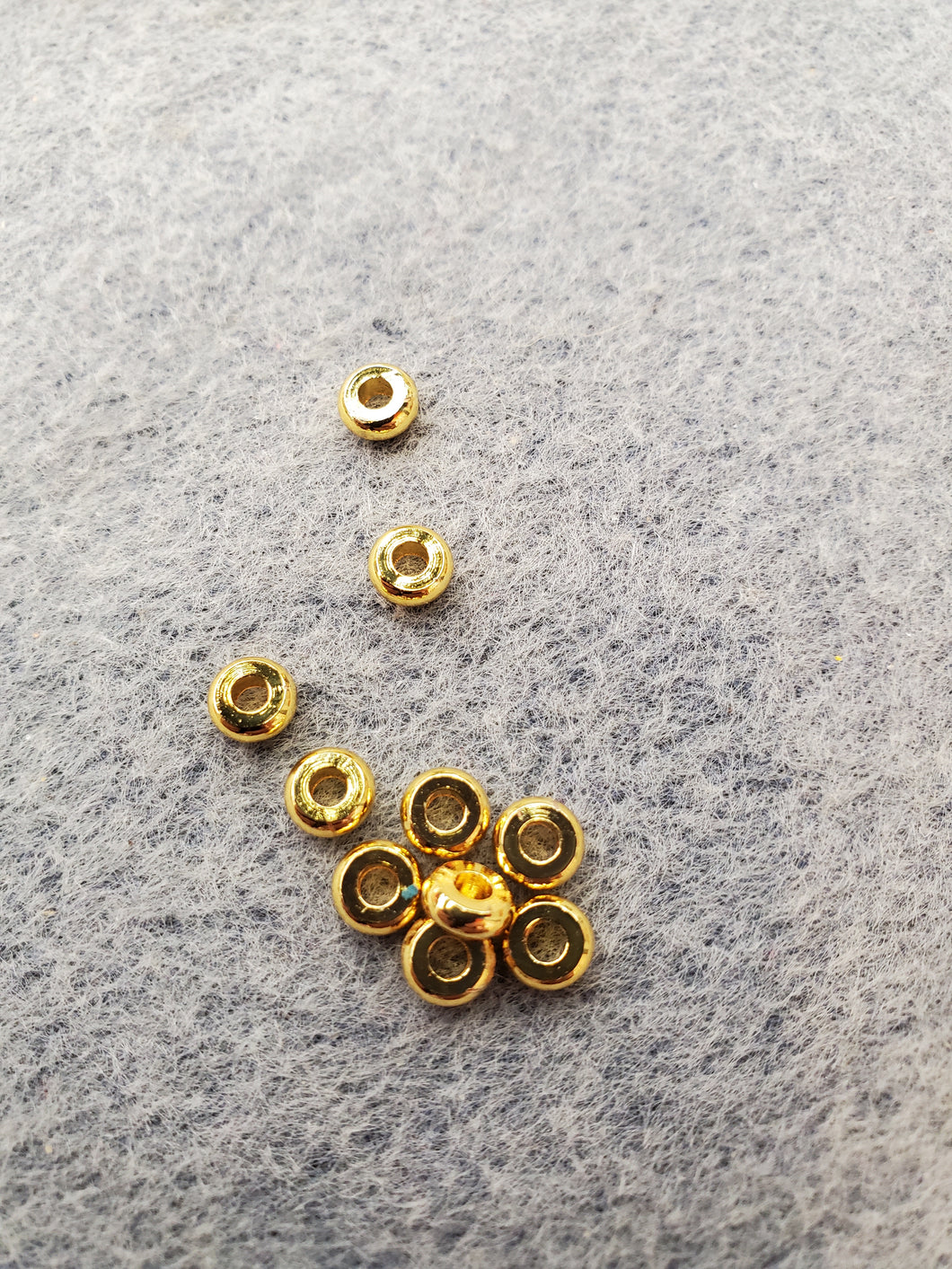 BRASS FLAT ROUND SPACER