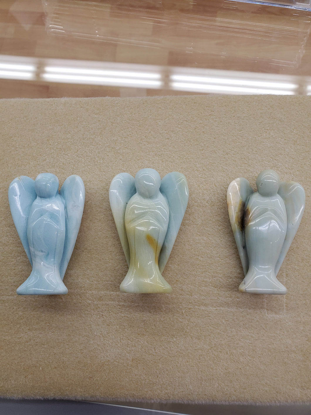 CARIBBEAN BLUE CALCITE ANGEL