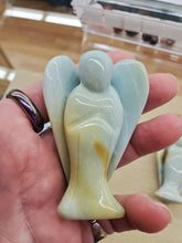 Load image into Gallery viewer, CARIBBEAN BLUE CALCITE ANGEL
