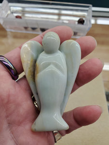 CARIBBEAN BLUE CALCITE ANGEL