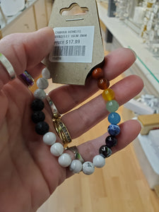 CHAKRA HOWLITE BRACELET