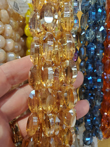 FACETED GLASS 18X10X8MM