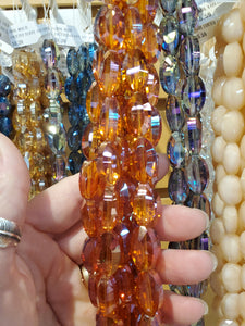 FACETED GLASS 18X10X8MM
