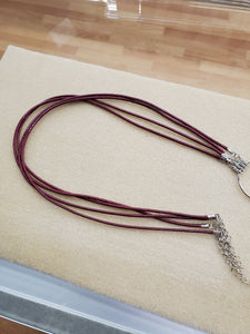 IMITATION LEATHER CORD NECKLACe
