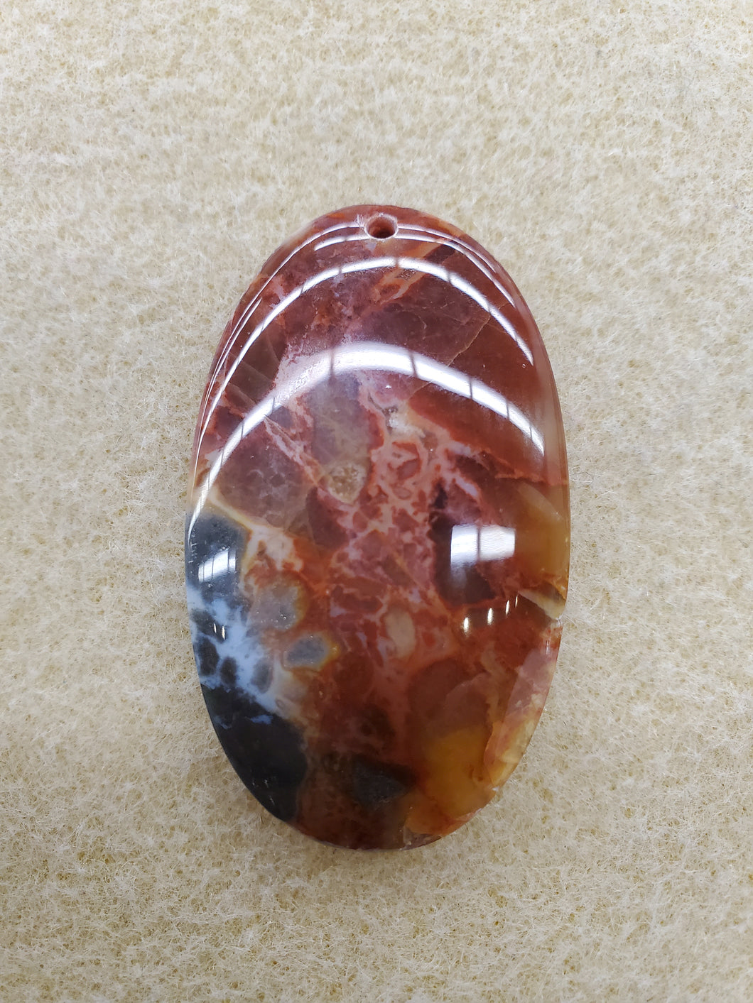 MALIGANO JASPER DRILLED CABOCHON