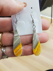 BUMBLEBEE JASPER EARRINGS