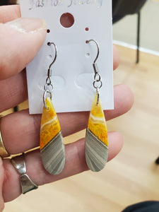 BUMBLEBEE JASPER EARRINGS