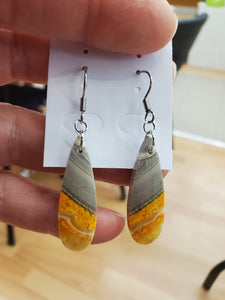 BUMBLEBEE JASPER EARRINGS