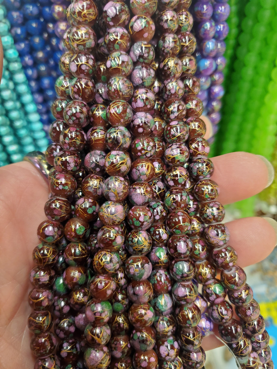 GLASS BEAD 8MM