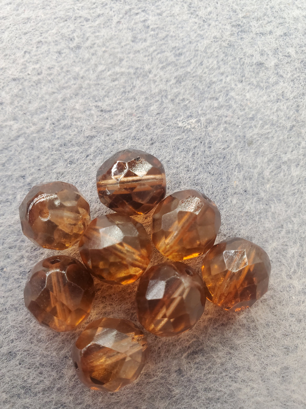 CZECH FIRE POLISHED CRYSTAL 12MM
