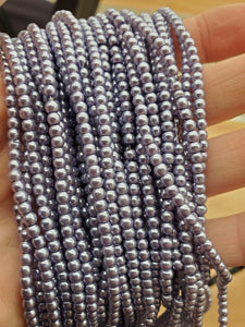 GLASS PEARL 3MM PEARLIZED