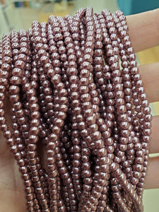 GLASS PEARL 3MM PEARLIZED