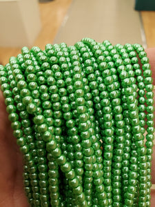 GLASS PEARL 3MM PEARLIZED