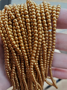 GLASS PEARL 3MM PEARLIZED