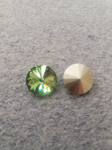 AUSTRIAN CRYSTAL RIVOLI 12MM