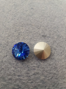 AUSTRIAN CRYSTAL RIVOLI 12MM