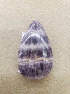 AMETHYST DRILLED CABOCHON DROP