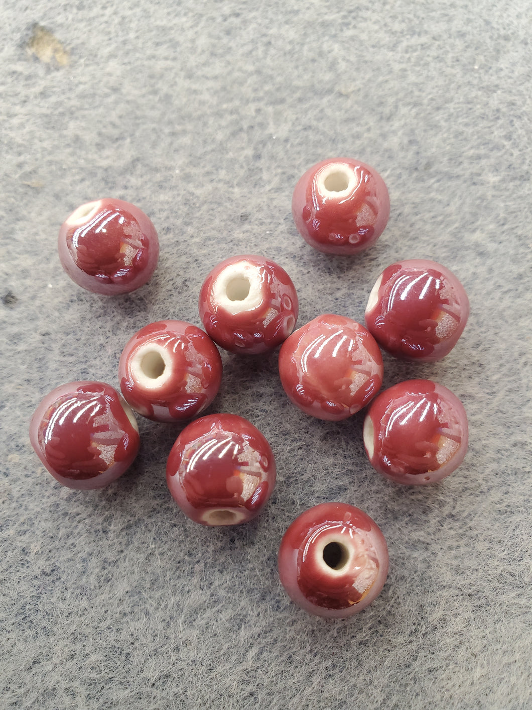 PORCELAIN BEAD 10MM